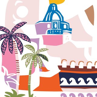 IMMEDIATELY AVAILABLE AS E-BOOK: Prints & More Retro Tropicali Spring/Summer...